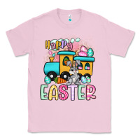 Bubblegum Pink happy easter train Classic Tee - Artiststas