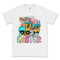 White happy easter train Classic Tee - Artiststas