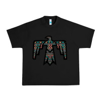 Black Black Aztec Thunderbird Urban Heavy Tee - Bettercallsaul