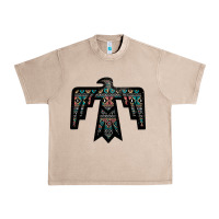 French Oak Black Aztec Thunderbird Urban Heavy Tee - Bettercallsaul