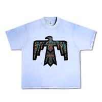 Grape Ice Black Aztec Thunderbird Urban Heavy Tee - Bettercallsaul