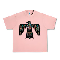 Salmon Black Aztec Thunderbird Urban Heavy Tee - Bettercallsaul