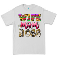 Dove Grey wife mom boss daisy Premium Tee - NancyCooperArtShop