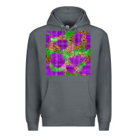 Rock Mardi Gras leopard Seamless Pattern Premium Hoodie - FaDigitalArtStudio
