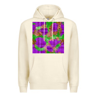 Sandshell Mardi Gras leopard Seamless Pattern Premium Hoodie - FaDigitalArtStudio