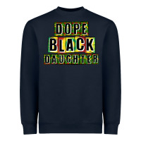 Navy dope black daughter Heavyweight Sweatshirt - CowGirlArtShop