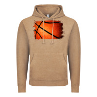 Vintage Coffee Basketball Brushstroke Vintage Hoodie - RanaPortraitStore