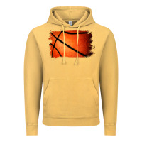 Basketball Brushstroke Vintage Hoodie | Teevron