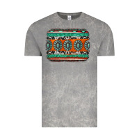 Cloud Rock turquoise western background Vintage Tee - Jasminsmagicworld