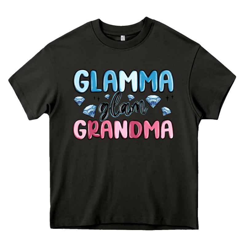 Glamma Glam Grandma Heavy Core Tee by MaliasSmallBusiness | Teevron