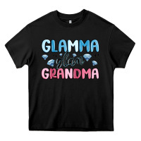 Black glamma glam grandma Heavy Core Tee - MaliasSmallBusiness