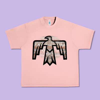 Western Light Aztec Thunderbird Urban Heavy Tee Designed By Bettercallsaul