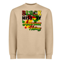 Mushroom black history is american history Heavyweight Sweatshirt - CowGirlArtShop