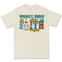 Bone worry ends when faith begins Premium Tee - NancyCooperArtShop