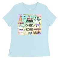 Baby Blue self love Ladies Tee - MaliasSmallBusiness
