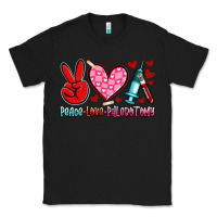 Black peace love phlebotomy Classic Tee - Artiststas