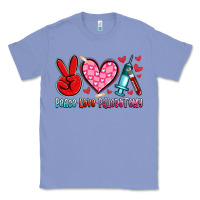 Colony Blue peace love phlebotomy Classic Tee - Artiststas
