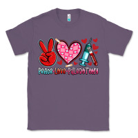 Lavender peace love phlebotomy Classic Tee - Artiststas