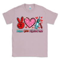 Lilac peace love phlebotomy Classic Tee - Artiststas
