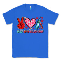 True Royal peace love phlebotomy Classic Tee - Artiststas
