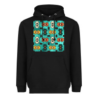 Black native american aztec seamless pattern 3 Heavyweight Hoodie - BundleAndBundleShop