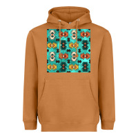 Meerkat native american aztec seamless pattern 3 Heavyweight Hoodie - BundleAndBundleShop