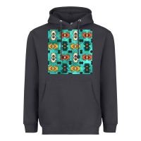 Smoke native american aztec seamless pattern 3 Heavyweight Hoodie - BundleAndBundleShop