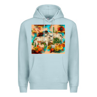 Blue Mist fall charolais bulls Premium Hoodie - RanaPortraitStore