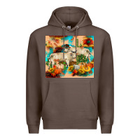 Coffee fall charolais bulls Premium Hoodie - RanaPortraitStore