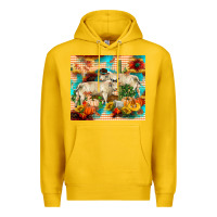 Lemon fall charolais bulls Premium Hoodie - RanaPortraitStore