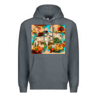 Rock fall charolais bulls Premium Hoodie - RanaPortraitStore