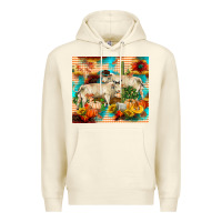 Sandshell fall charolais bulls Premium Hoodie - RanaPortraitStore