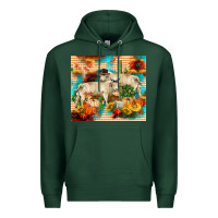 Sports Green fall charolais bulls Premium Hoodie - RanaPortraitStore