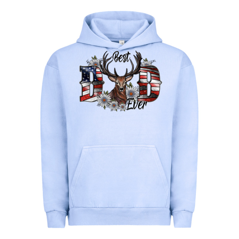 Best Dad Ever Urban Hoodie by SublimationCraftShop | Teevron