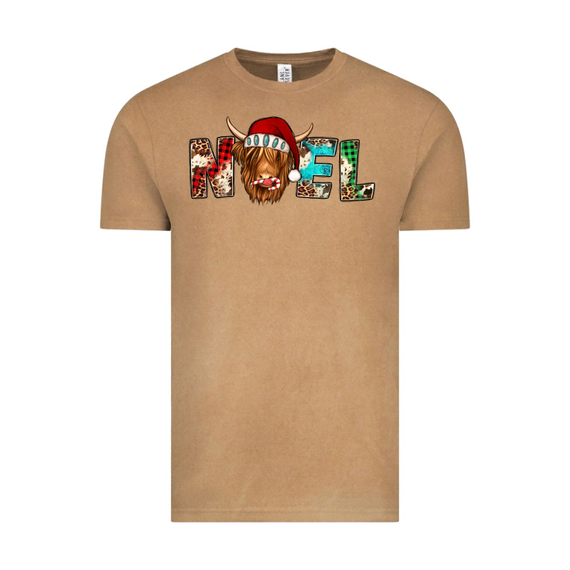 Noel Highland Cow Vintage Tee by Jasminsmagicworld | Teevron