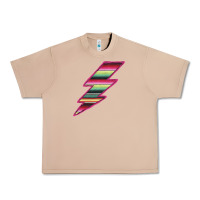 Burro Pink Serape Lightning Urban Heavy Tee - Bettercallsaul
