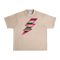 French Oak Pink Serape Lightning Urban Heavy Tee - Bettercallsaul