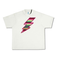Pistachio Pink Serape Lightning Urban Heavy Tee - Bettercallsaul