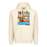 Sandshell Half coffee half daycare provider Premium Hoodie - FaDigitalArtStudio