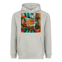 Moon Dust western thanksgiving seamless pattern Heavyweight Hoodie - BundleAndBundleShop