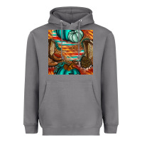 Storm western thanksgiving seamless pattern Heavyweight Hoodie - BundleAndBundleShop