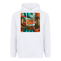 White western thanksgiving seamless pattern Heavyweight Hoodie - BundleAndBundleShop