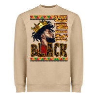 Mushroom black king Heavyweight Sweatshirt - CowGirlArtShop