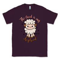 Plum the lord is my shepherd Classic Tee - Artiststas