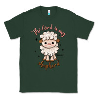 Sports Green the lord is my shepherd Classic Tee - Artiststas