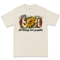 Bone with god all things are possible Premium Tee - NancyCooperArtShop