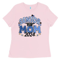 Bubblegum Pink senior mom 2024 Ladies Tee - MaliasSmallBusiness