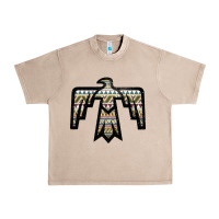 French Oak Western Green Aztec Thunderbird Urban Heavy Tee - Bettercallsaul