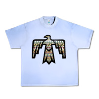 Grape Ice Western Green Aztec Thunderbird Urban Heavy Tee - Bettercallsaul