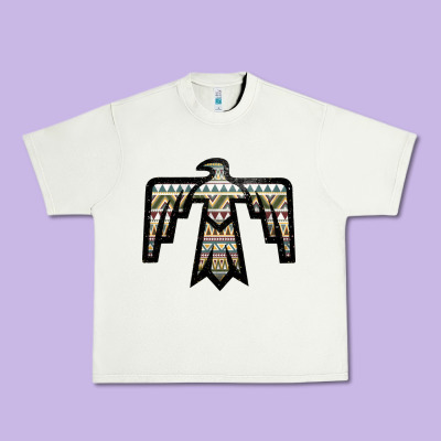 Western Green Aztec Thunderbird Urban Heavy Tee Designed By Bettercallsaul